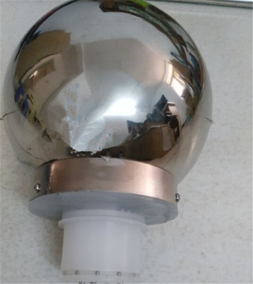 旗杆球头球座 360度顺旋转风球 万象球头 旗杆配件 旋转圆球 球盘