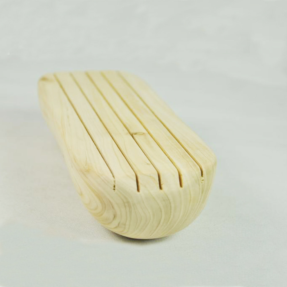 吉木香柏木木枕头 颈椎枕头护颈枕圆枕头 家居床上用品实木硬枕