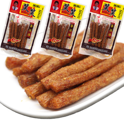 笑笑香辣棒麻辣条零食品辣片辣串小吃90后80后儿时怀旧休闲24g