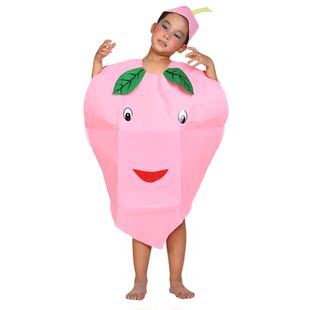 桃子 女童公主服高雅桃子公主装扮 万圣节化妆舞会儿童服装cosplay