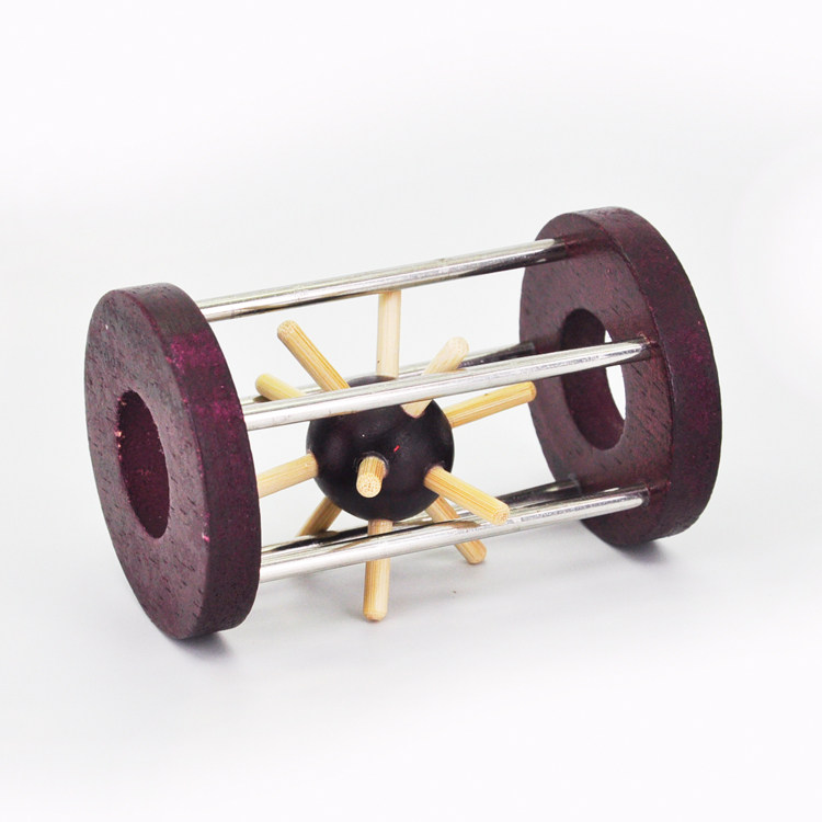 欧美魔金 笼中星 木质笼中取刺 解压密成人儿童益智玩具