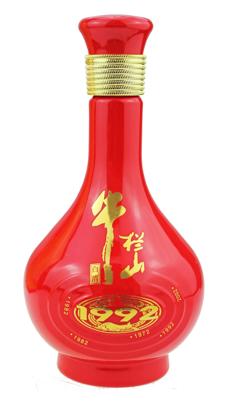 牛栏山二锅头38度1992浓香型白酒500ml*2瓶白酒套装