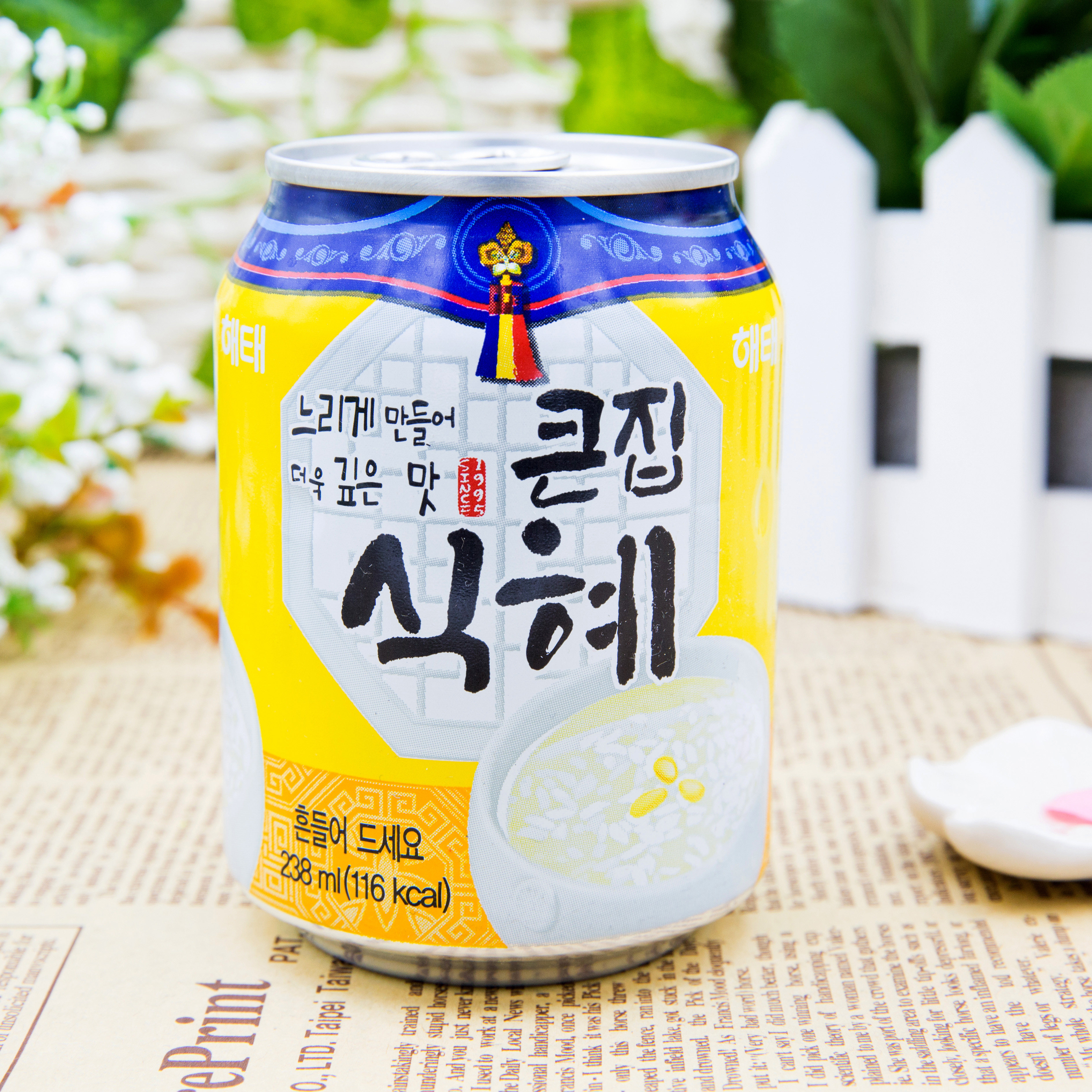 10瓶装 韩国进口饮料 海太米汁甘米露 进口米汁味饮品 2380ml