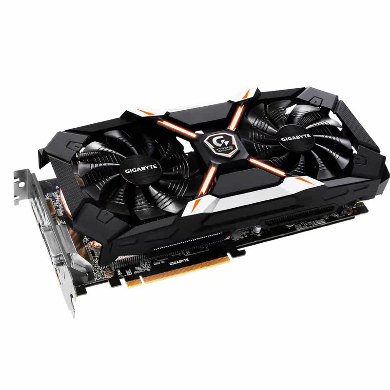 技嘉gv-n1060xtreme-6gd gtx1060 6g 萤火虫 双风扇独立游戏显卡