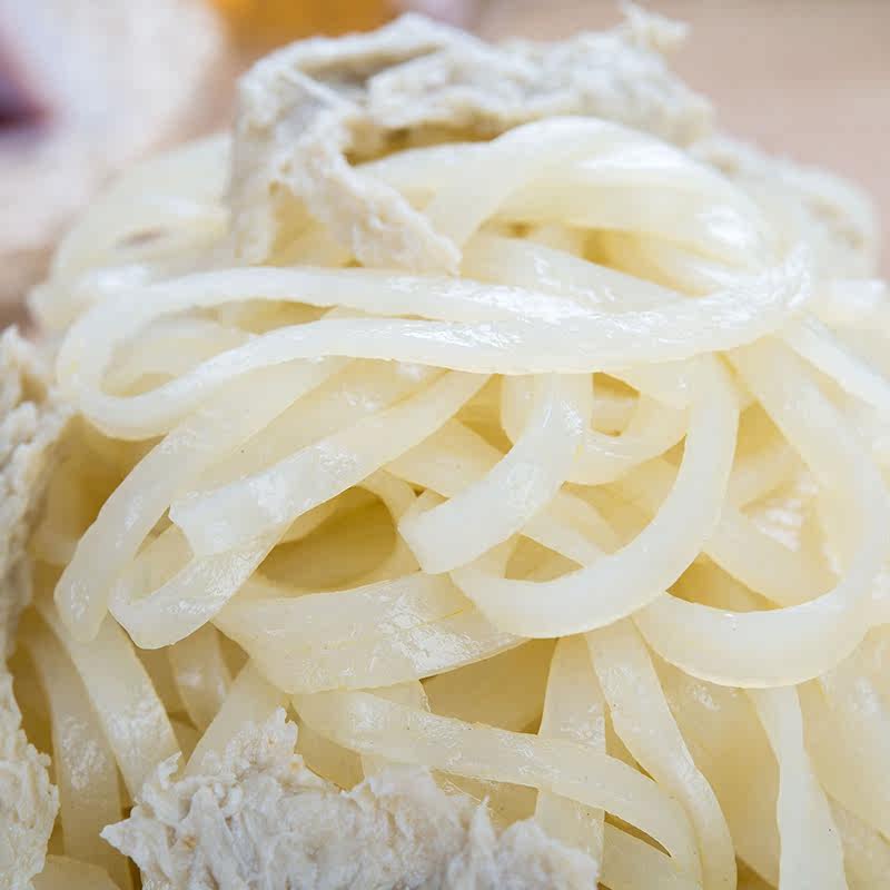 陕西特产小吃西安凉皮 宝鸡正宗岐山擀面皮速食夜宵真空袋装包邮