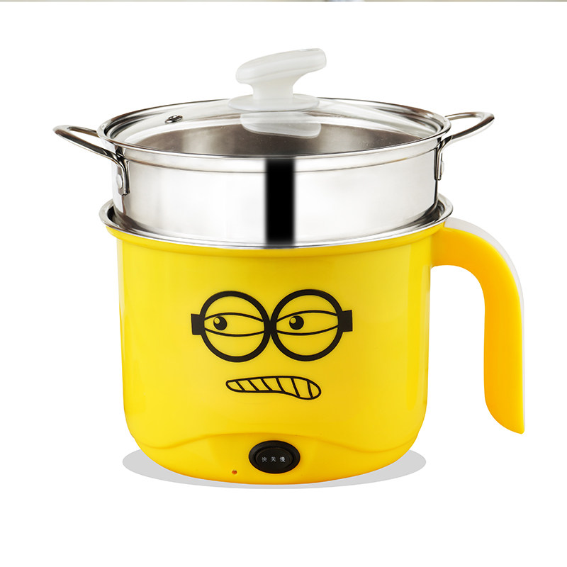 学生用宿舍锅电煮锅多功能煮面迷你电锅小功率电热锅小型1人-2人