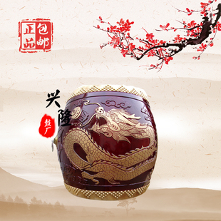 厂家直销14寸16寸18寸木质水鼓龙鼓牛皮大鼓战鼓威风锣鼓中国鼓