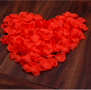 结婚用品婚房布置婚礼仿真花瓣撒花手抛床上浪漫花瓣求婚创意包邮