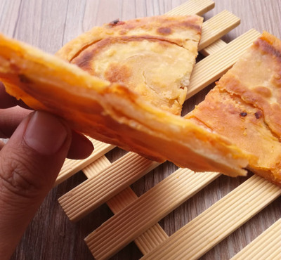 单县农家自制羊油饼 山东菏泽纯手工烙饼 传统糕点一份5个包邮