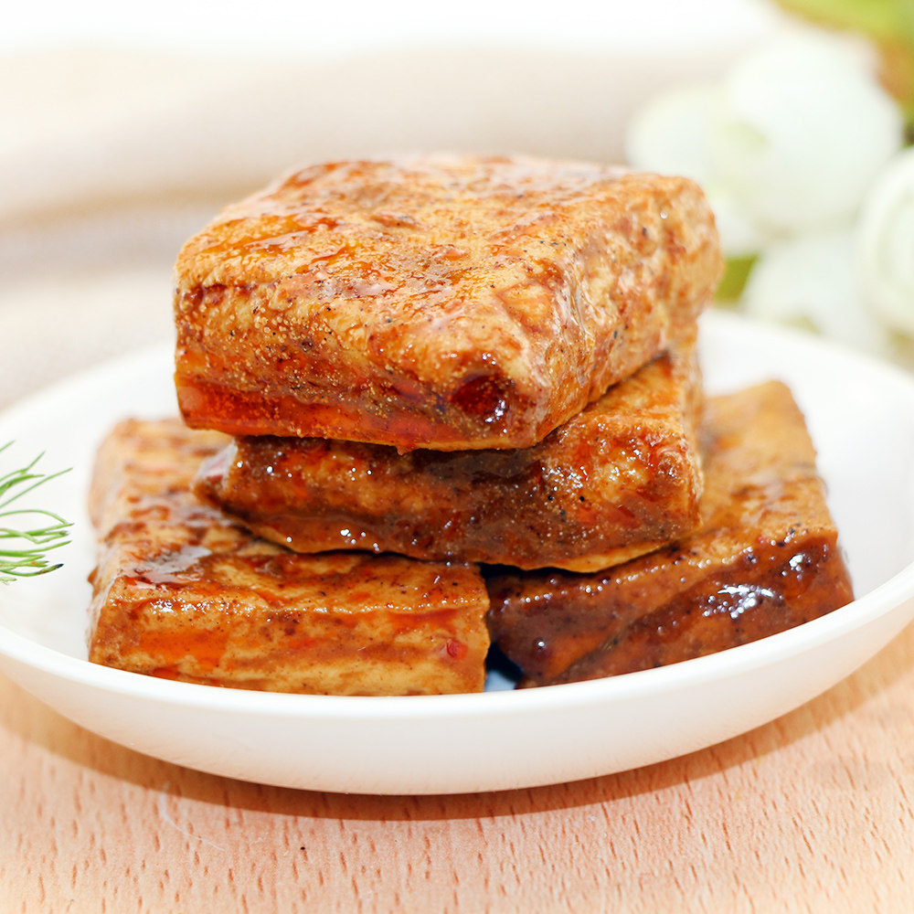 20包大部分包邮香辣麻辣卤香厚豆干零食【劲仔厚豆干单包约23g】