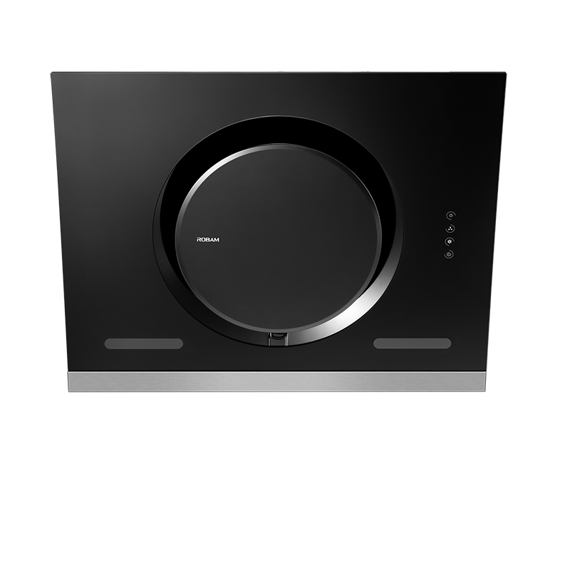 robam/老板 cxw-200-26a5t全黑即净时尚侧吸式智能吸抽油烟机
