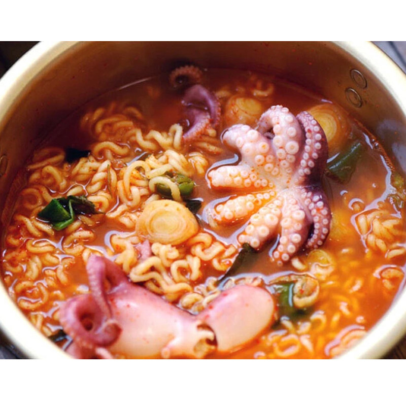 九日牌进口方便面食品 料理海鲜面 速即食拉面泡面夜宵125g/袋