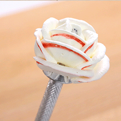 烘焙工具 铝合金玫瑰裱花棒 玫瑰裱花托立体奶油花朵裱花蛋糕裱花