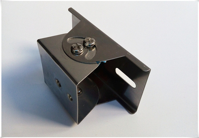 监控不锈钢鸭嘴 监控万向节 室外鸭嘴支架不生锈摄像机小万向节