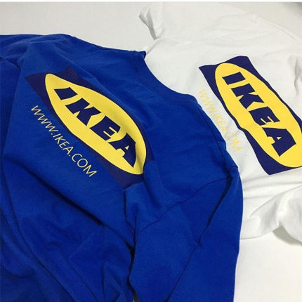 ins同款夏装ulzzang韩国oreo奥利奥短袖t恤休闲简约半袖tee男女潮_7折