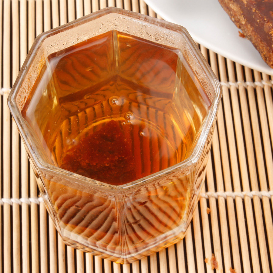 桂淘食品农家黑片糖500g广西甘蔗土红片糖古法老冰糖块酵素品质好