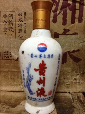 贵州液 158ml 浓香型 2009年 500ml 贵州白酒 陈年老酒 收藏酒