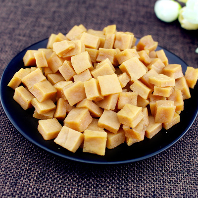 酷香娃颗颗香干 五香豆腐干薛涛干可可香干豆制品休闲零食品500g