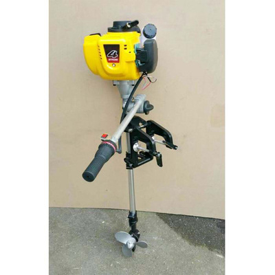 船用汽油挂机 船外机 四冲程小型船用推进器马达舷外机汽油船尾机