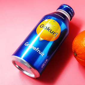 日本进口饮品*suntory三得利 gokuri葡萄柚汁果汁饮料400g 5109