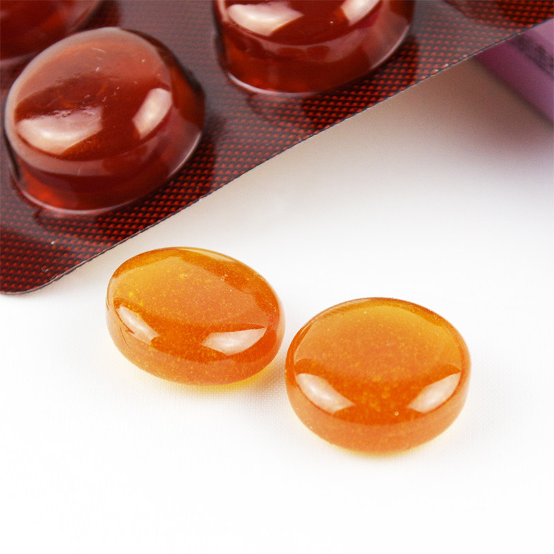 江中 金银花喉爽糖润喉糖清凉喉片硬糖含片铁盒(7盒包邮)