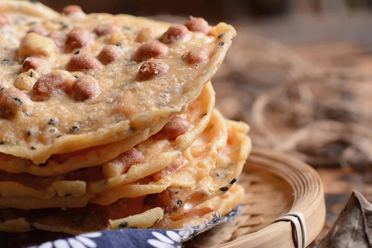 铁勺哒油炸铁勺饼月亮耙铁勺喇传统零食广东河源和平客家特产250g