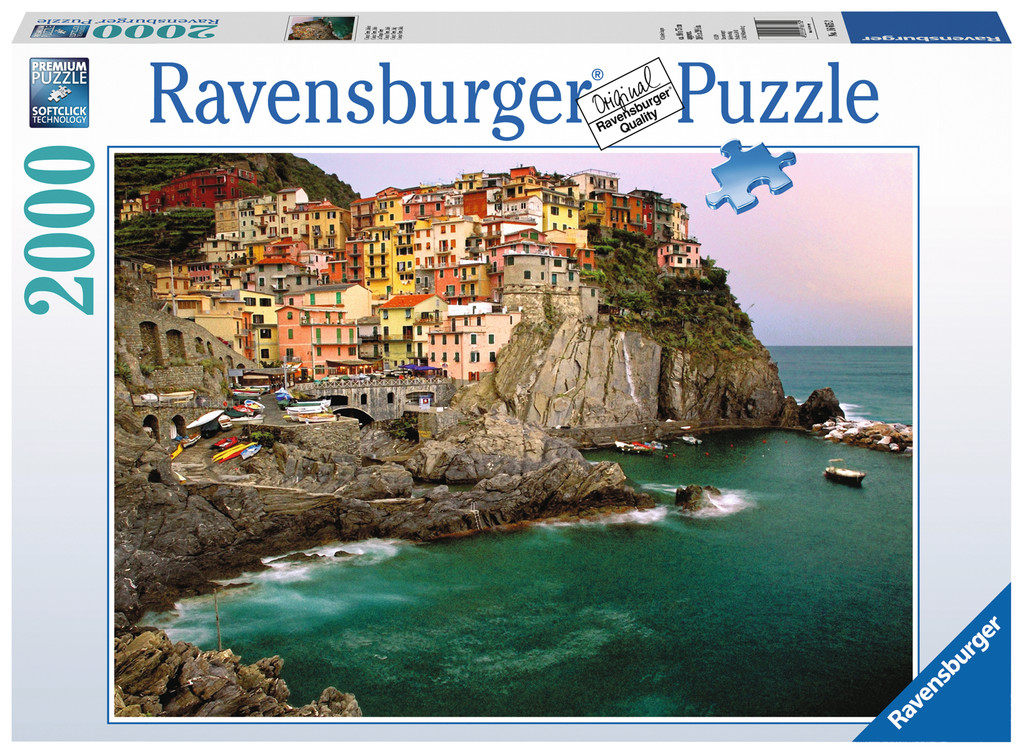 【现货】ravensburger 五渔村 意大利 2000片 德国进口拼图