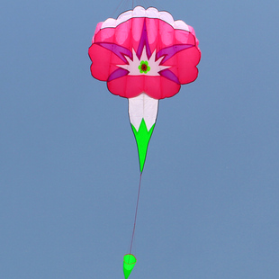 风筝 新款 喇叭花 单线软体 牵牛花 花风筝 休闲软体风筝