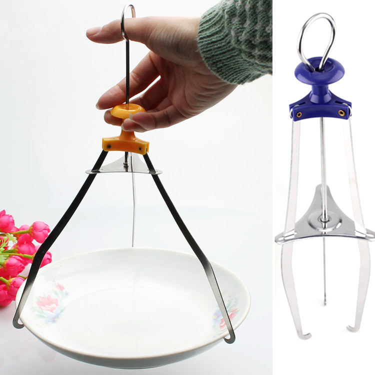 不锈钢取碗夹防烫夹防滑取盘夹万能夹创意厨房夹盘器取碗夹提盘夹