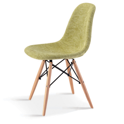 伊姆斯百家布椅子休闲椅餐椅咖啡椅大师椅设计师椅简约无扶手椅子