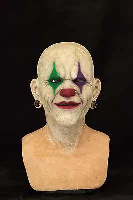 美国代购 cosplay面具面罩bobo the clown 小丑头套硅胶高级面具