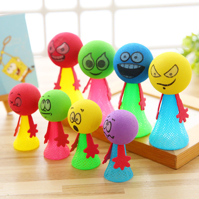 弹跳娃娃儿童玩具生日礼品小孩整人恶搞搞怪创意好玩的圣诞小礼品