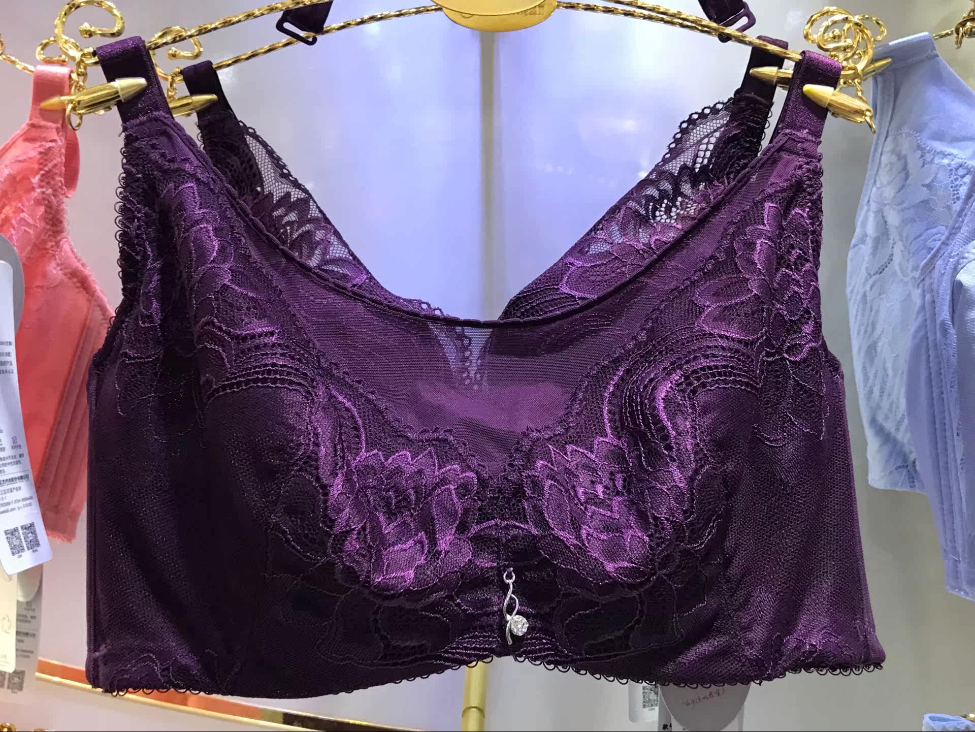 正品奥维丝丽27052文胸调整型日系性感单层薄款c杯抹胸聚拢内衣