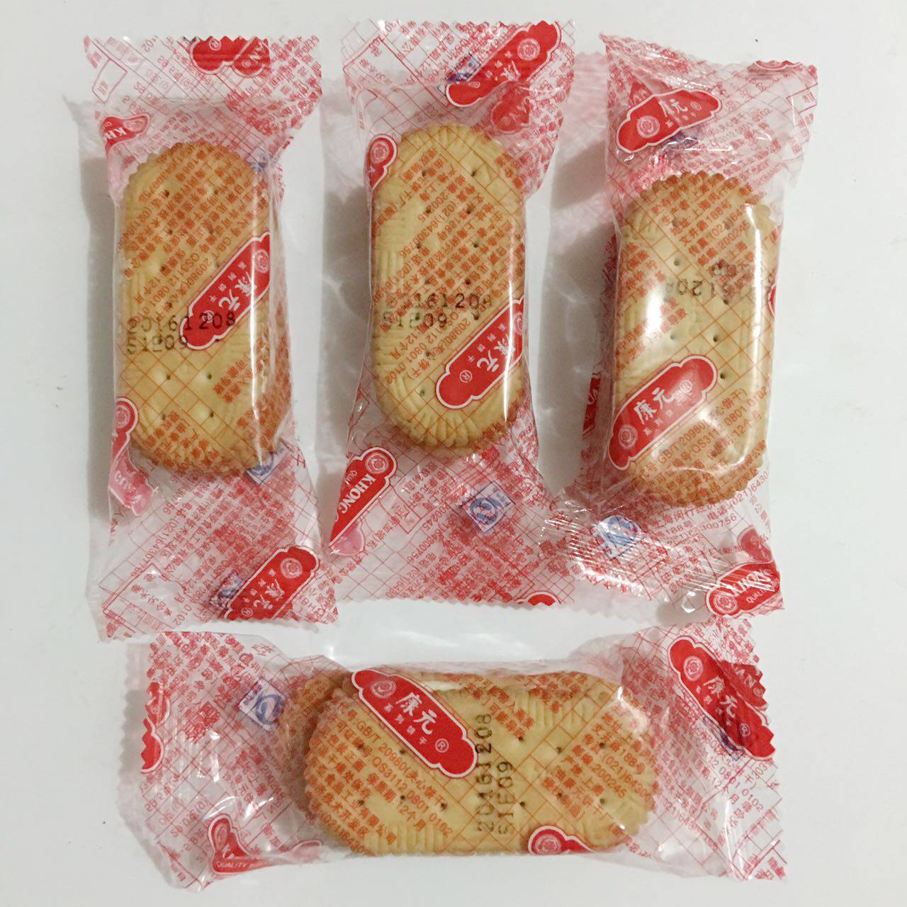 康元500克雪克夹心饼干朱古力夹心黑白饼多口味自选小时候的味道