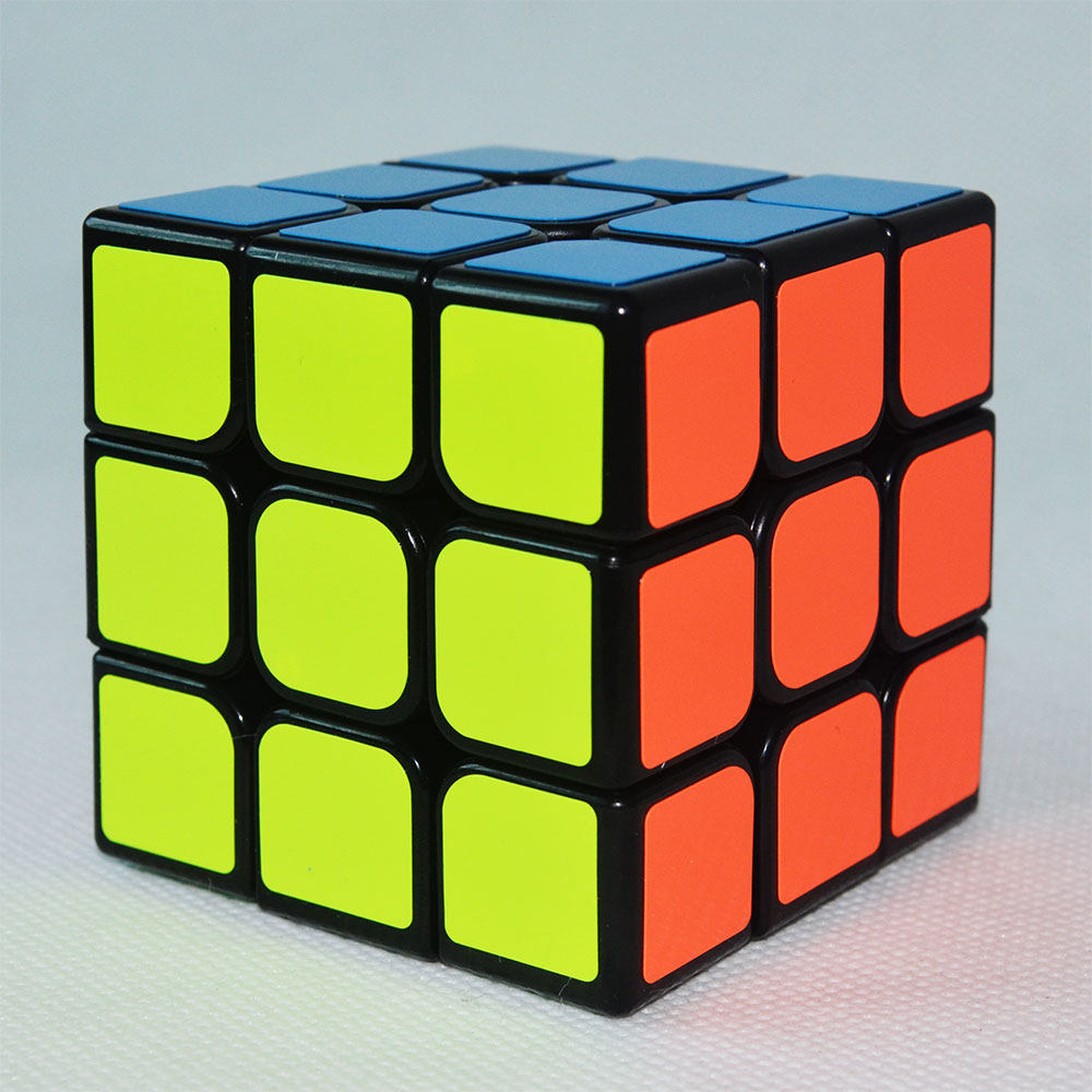 正品 永俊冠龙 三阶 魔方 竞赛 弹簧结构 手感顺滑 益智玩具