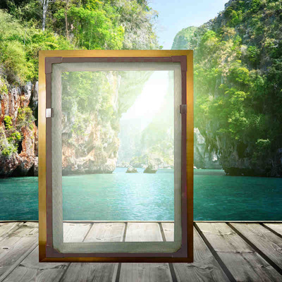 2017新款免压磁条diy磁性纱窗定制折叠纱窗可定成品纱窗弧形纱窗