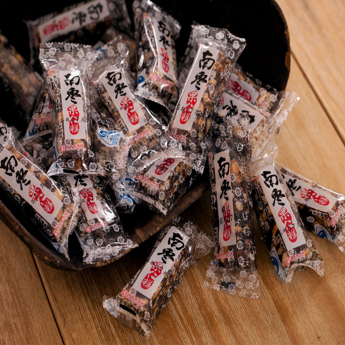 三禾北京稻香村南枣果仁糕传统软糖手工花生零食北京特产软糯香甜