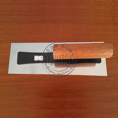 日式硅藻泥收光刀 进口不锈钢 泥抹子 抛光批刀 抹泥刀 施工工具