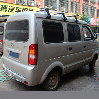 东风小康v70s c35 c36 c37行李架有雨槽行李支架横杆货架夹式杆子