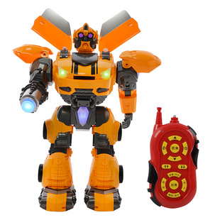 红外线 遥控机器人 能编程说话跳舞发射飞盘 红外线遥控机器人 遥控