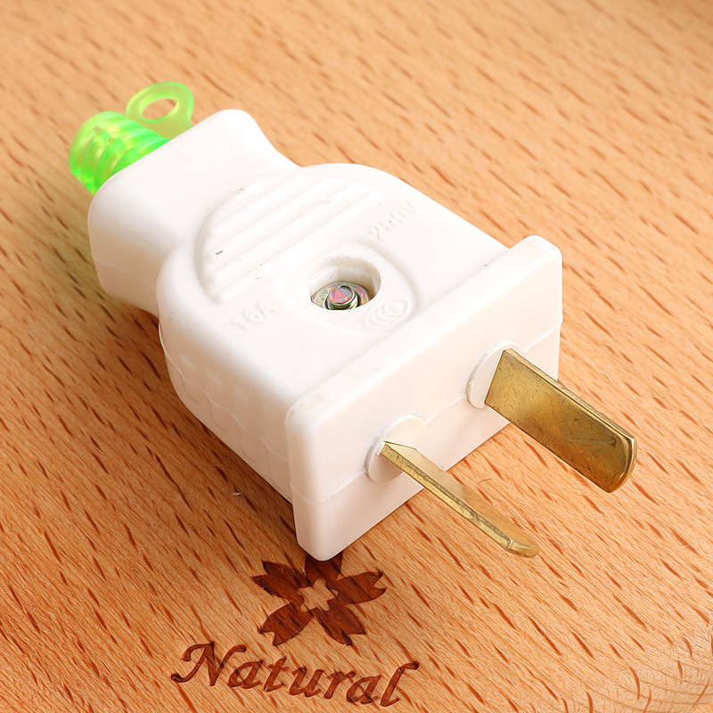 家用可转动插头 电线 电源插头 二级 两脚插头 防摔插头 防漏电