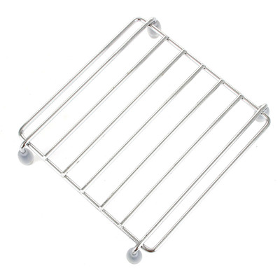 加厚不锈钢正方形锅垫隔热架子餐桌防烫垫餐垫碗垫隔热垫煲垫包邮