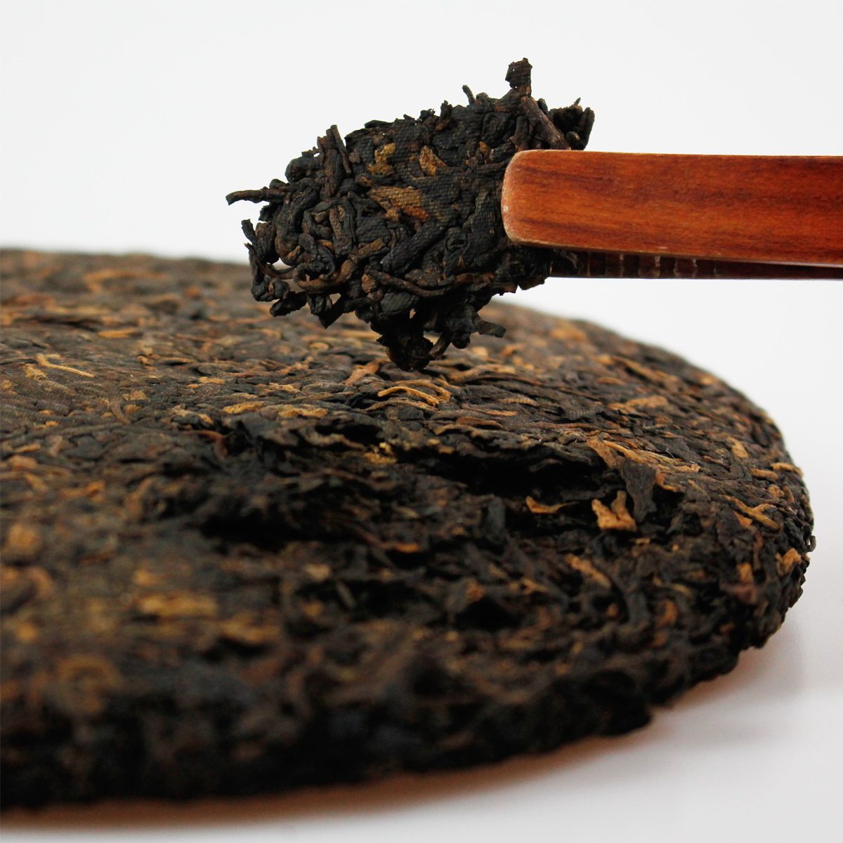 云南特产茶叶 普洱茶 熟茶 茶缘琥珀醇品古树茶高品质七子饼茶