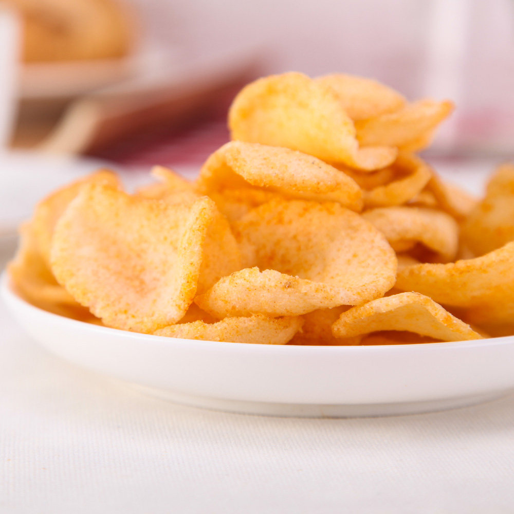 【天猫超市】印尼进口 啪啪通虾片烤番茄味150g/袋 休闲零食品