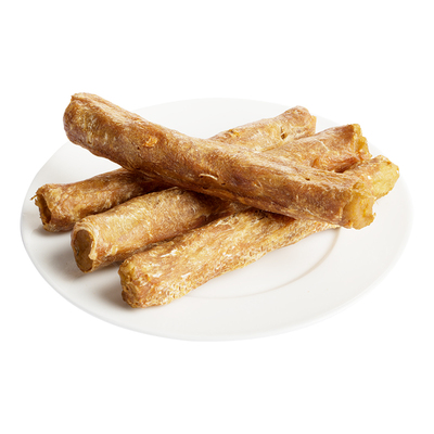 派福petfull狗零食中小型犬磨牙棒 洁齿牛皮筋鸡肉鸡肝牛皮卷零食