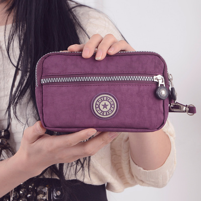 【天天特价】新款女式手包韩版布艺手拿包手机包零钱包女士小布包