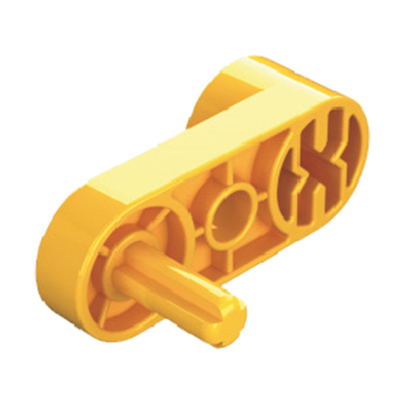 乐高式9656早期机械幼儿教具蜗杆大颗粒涡轮箱 得宝齿轮箱 联轴器