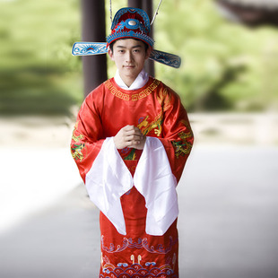 爱上舞凤冠霞帔状元戏装戏曲影楼主题服装结唐装婚礼古装古代绣花