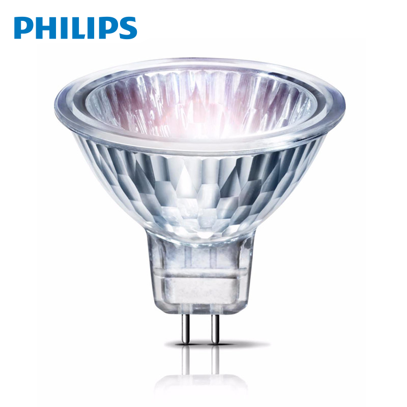 飞利浦卤素灯 低压12vmr11 直径35mm 石英灯射灯灯杯 20w35w灯珠