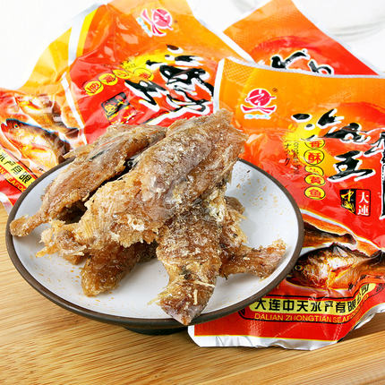 大连海鲜零食特产小吃 休闲食品小鱼仔 海中王香酥小黄鱼黄花鱼_不